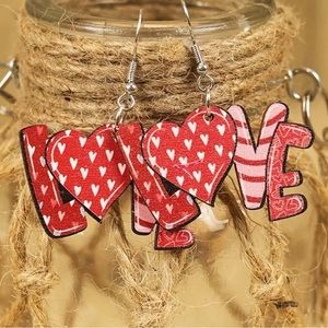 Valentine earrings